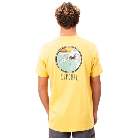 Rip Curl Layback Premium Tee - Mustard