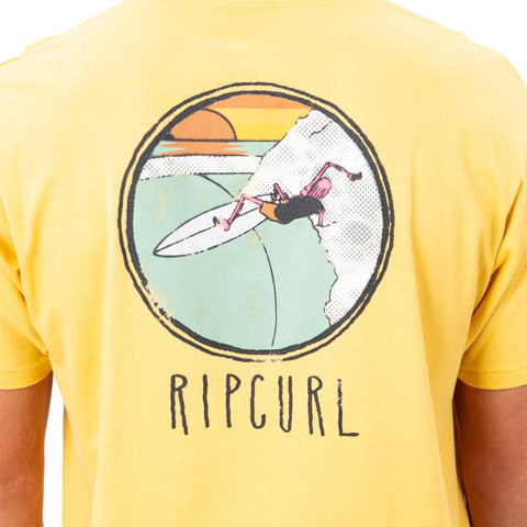 Rip Curl Layback Premium Tee - Mustard