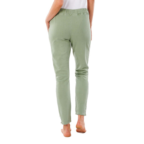 Rip Curl Organic Fleece Track Pant - Green