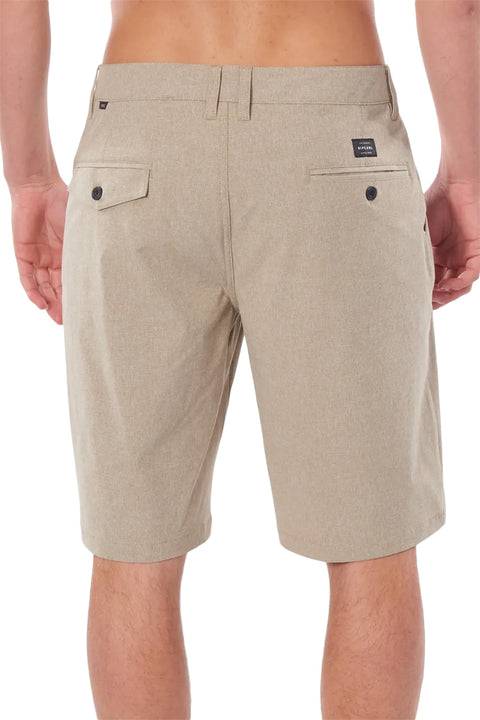 Rip Curl Phase Boardwalk Short - Khaki - Back