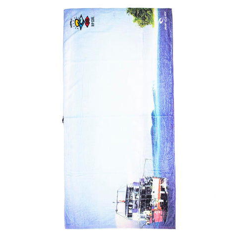 Rip Curl Search Line Up Towel - Blue