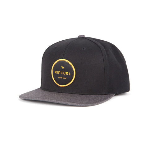 Rip Curl Staple Snapback Hat - Charcoal