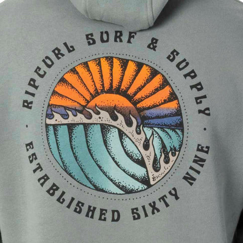 Rip Curl Sunsets Hoodie - Mineral Green