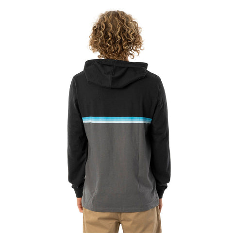 Rip Curl Surf Revival Hooded Long Sleeve - Black