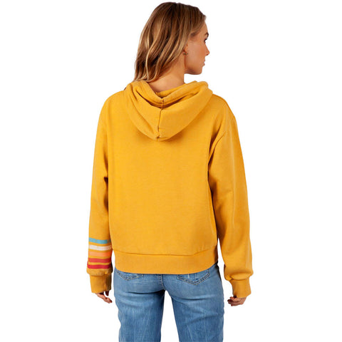 Rip Curl Surf Safari Zip Up Hoodie - Gold