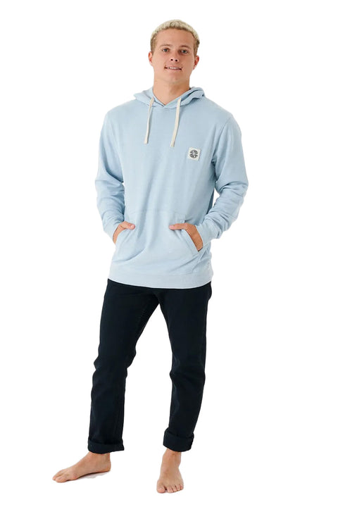 Rip Curl SWC Rails Hoodie - Yucca-Full view with model