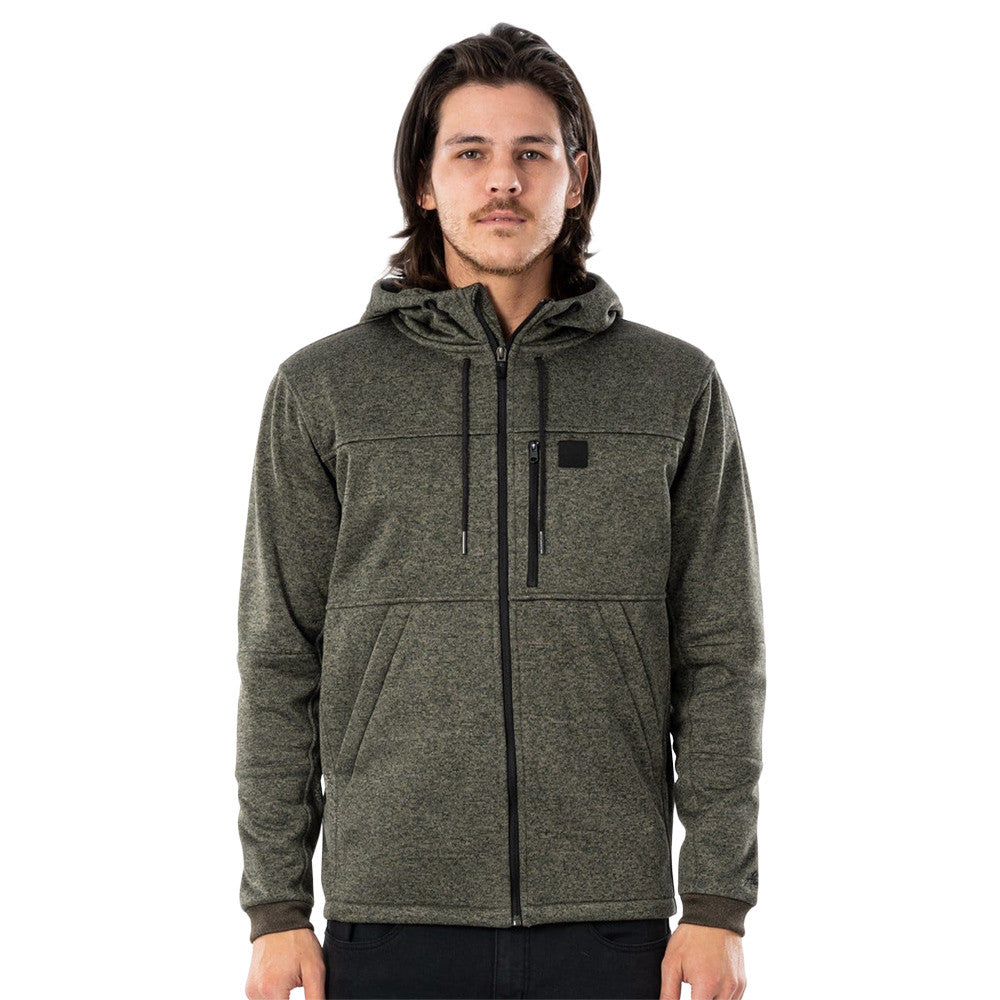 Rip Curl The Switch Anti Series Fleece - Olive | Moment Surf Company