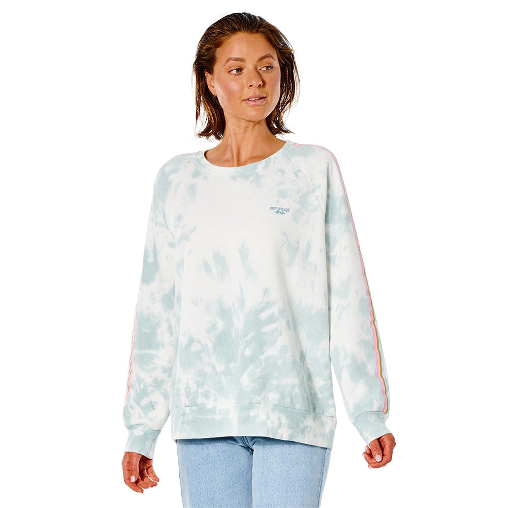 Rip Curl Twin Fin Crew - Light Blue | Moment Surf Company