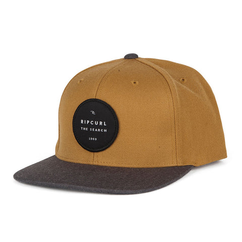 Rip Curl Valley Badge Snapback Hat - Yellow