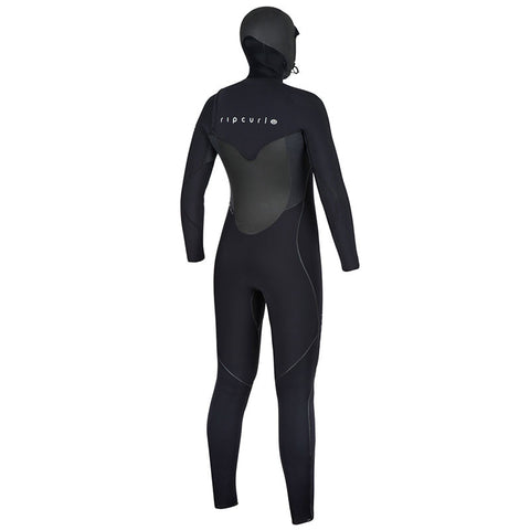 Rip Curl Women's Flash Bomb 5/4 Hooded Wetsuit