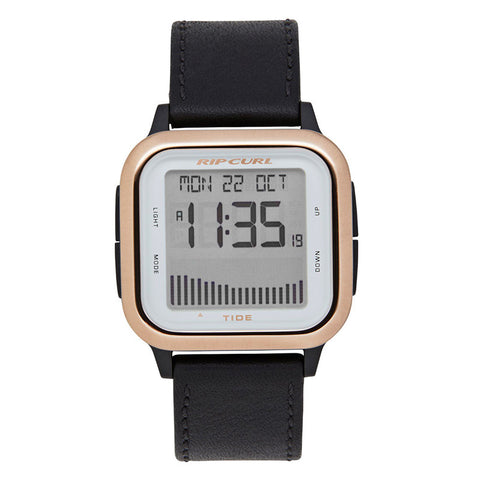 Rip Curl Women's Next Tide Leather Watch - Rose Gold