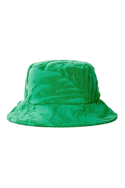 Rip Curl Sun Rays Terry Bucket Hat - Green - Back