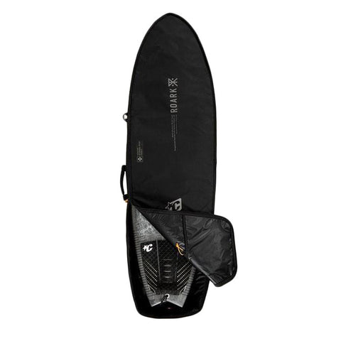 Roark Revival X Creatures Of Leisure Adventure Ready Fish Double DT2.0 Boardbag - Black Military