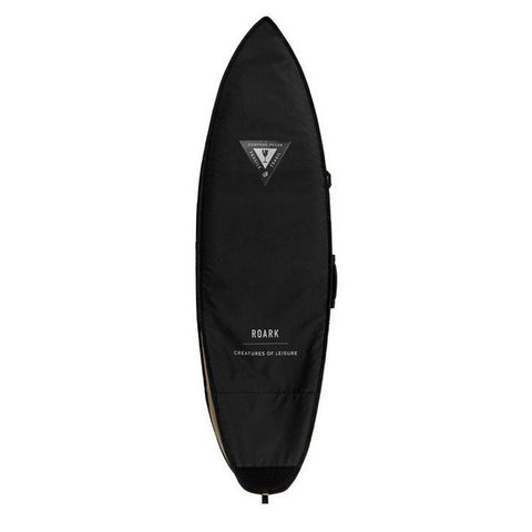 Roark Revival X Creatures Of Leisure Adventure Ready Shortboard Double DT2.0 Boardbag - Black Military