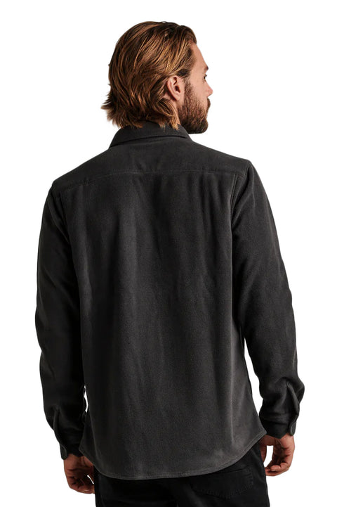 Roark Diablo Polar Long Sleeve Button Up Shirt - Charcoal