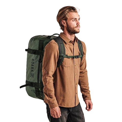 Roark Revival Keg 80L Duffel Bag - Military