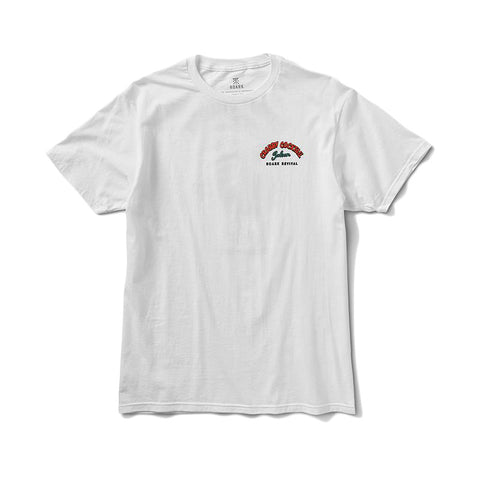 Roark Crabby Cocktail Staple Tee - White