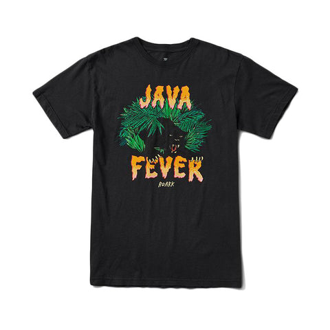 Roark Java Fever T-Shirt - Black | Moment Surf Company
