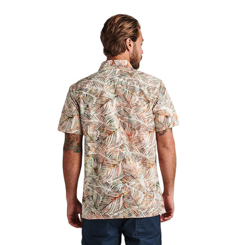 Roark Java Leaf Short Sleeve Shirt - Multi Color