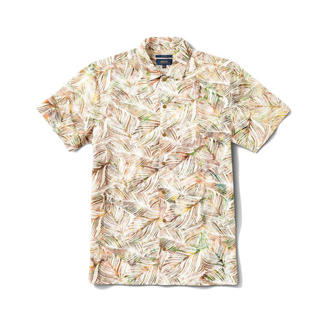Roark Java Leaf Short Sleeve Shirt - Multi Color
