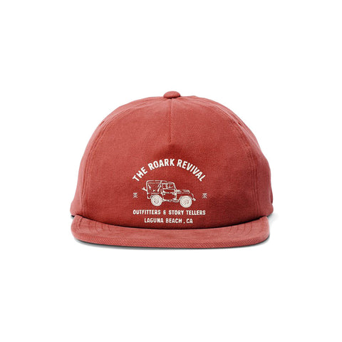 Roark Jeep Outfitter Hat - Red