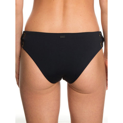 Roxy Beach Classics Full Bikini Bottom - True Black