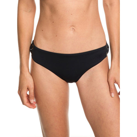 Roxy Beach Classics Full Bikini Bottom - True Black