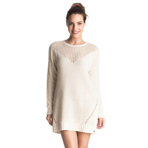 Roxy Borrowed Time Sweater Dress - Pristine