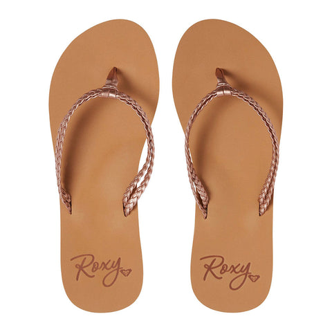 Roxy Costas Sandals - Rose Gold