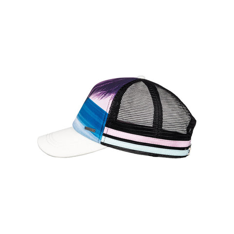 Roxy Dig This Paradise Flag Trucker Hat - Anthracite