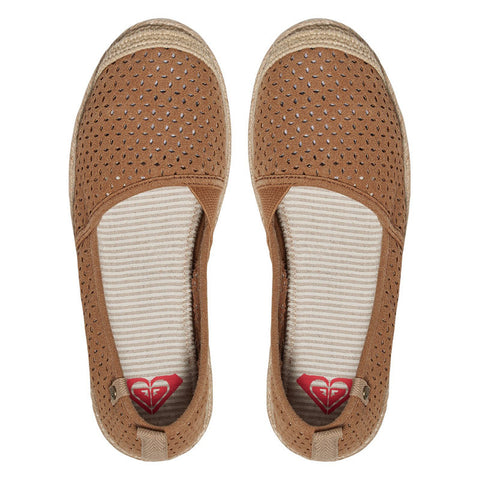 Roxy Flamenco Slip On Shoes - Tan