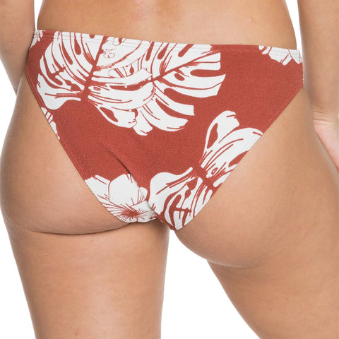 Roxy Garden Trip Regular Bikini Bottoms - Marsala