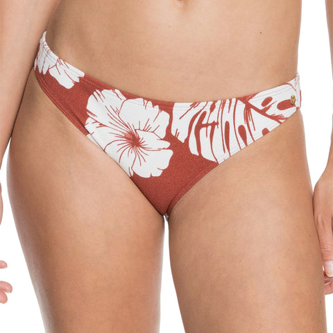 Roxy Garden Trip Regular Bikini Bottoms - Marsala