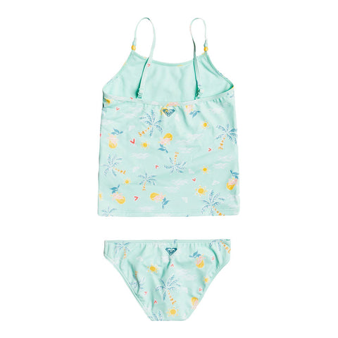 Roxy Girls 2-7 Mermaid Spirit Tankini Set - Beach Glass Mermaids