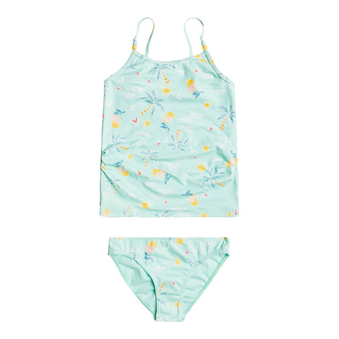 Roxy Girls 2-7 Mermaid Spirit Tankini Set - Beach Glass Mermaids