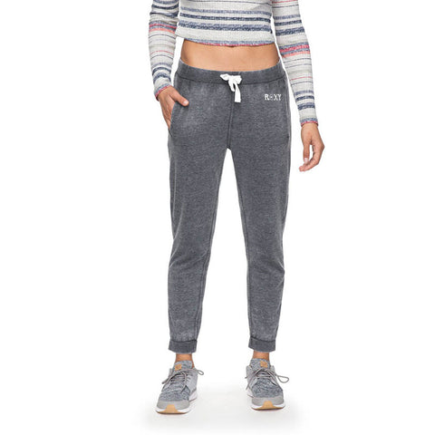 Roxy Groovy Song Tidewall Sweatpants - Anthracite Heather