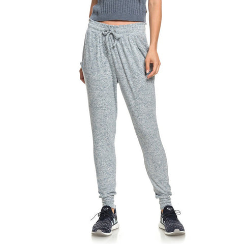 Roxy Just Yesterday Super Soft Joggers - Blue Mirage Heather