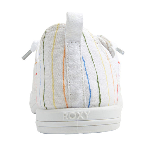 Roxy Libbie Slip-On Shoes - White / Multi Monogram