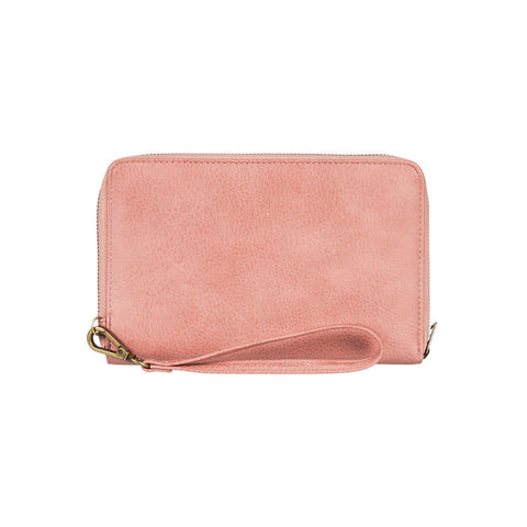 Roxy Magic Happens Zip Around Wallet - Ash Rose