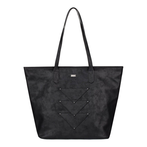 Roxy Mosaic Spirit Tote Bag - True Black