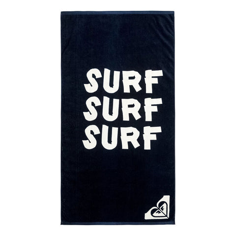 Roxy Pretty Simple Logo Beach Towel