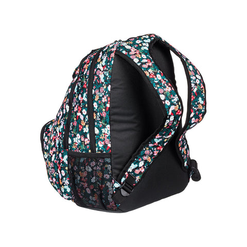 Roxy Shadow Swell Backpack - Anthracite Bouquet