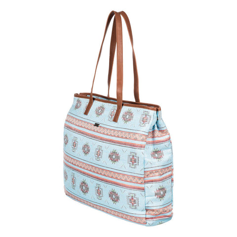 Roxy Single Water A Straw Beach Bag - Pastel Turquoise