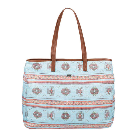 Roxy Single Water A Straw Beach Bag - Pastel Turquoise