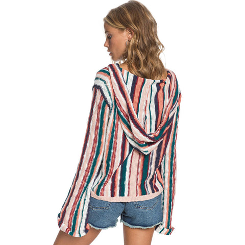 Roxy Sun Express Sweater - Mood Indigo Soul Stripes