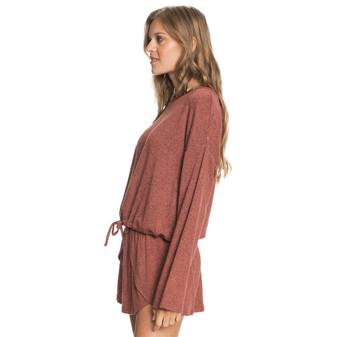 Roxy Super Chill Long Sleeve Top - Marsala