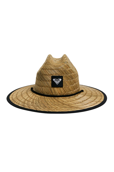 Roxy Tomboy Sun Hat - True Black - Front