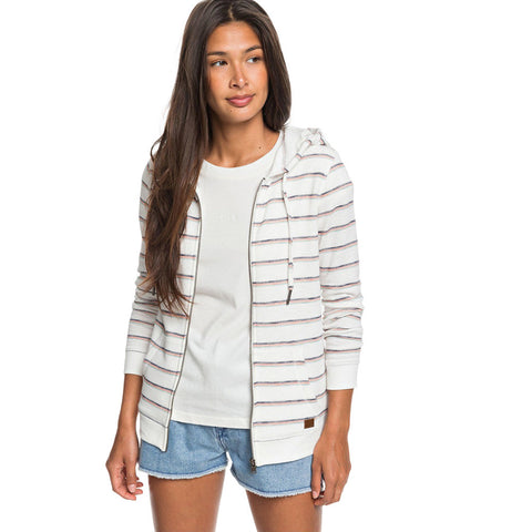 Roxy Trippin Zip-Up Hoodie - Mood Indigo Camila Stripes