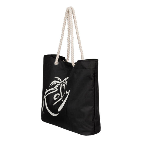 Roxy Tropical Vibe Beach Tote - Anthracite