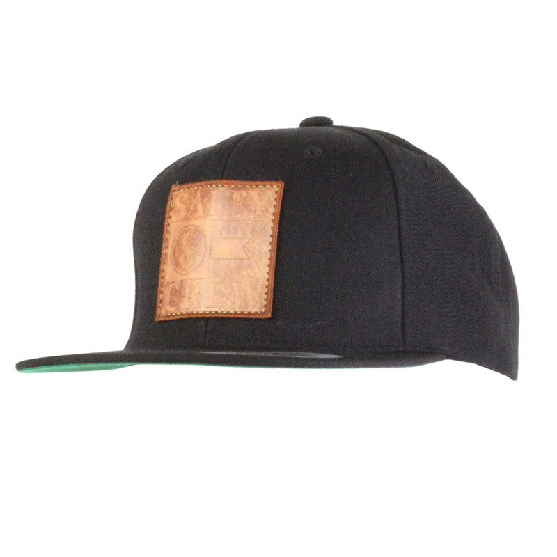 Salty Crew Alpha Hide Hat - Black | Moment Surf Company